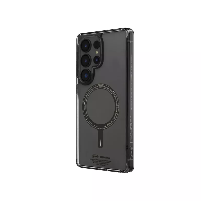 Skinarma Saido MagSafe Case für Samsung Galaxy S25 Ultra, Schwarz