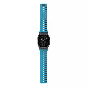 SKINARMA Gemini Apple Watch Armband 49/46/45/44 mm Blau