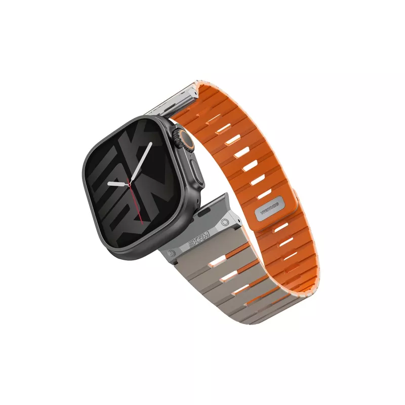 Skinarma Gemini Armband für Apple Watch 49/46/45/44 mm Grau