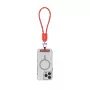 SKINARMA Dyno Ve 2-in-1 USB-C Lanyard Cable 20cm Red
