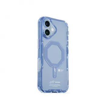 SKINARMA Saido Magnetic Charging Case für Apple iPhone 17 - Blau