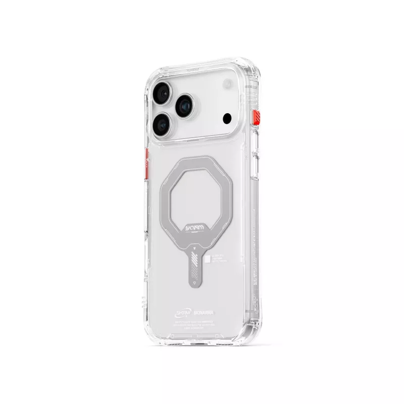 SKINARMA Saido Magnetic Charging Case für Apple iPhone 17 Pro, Transparent