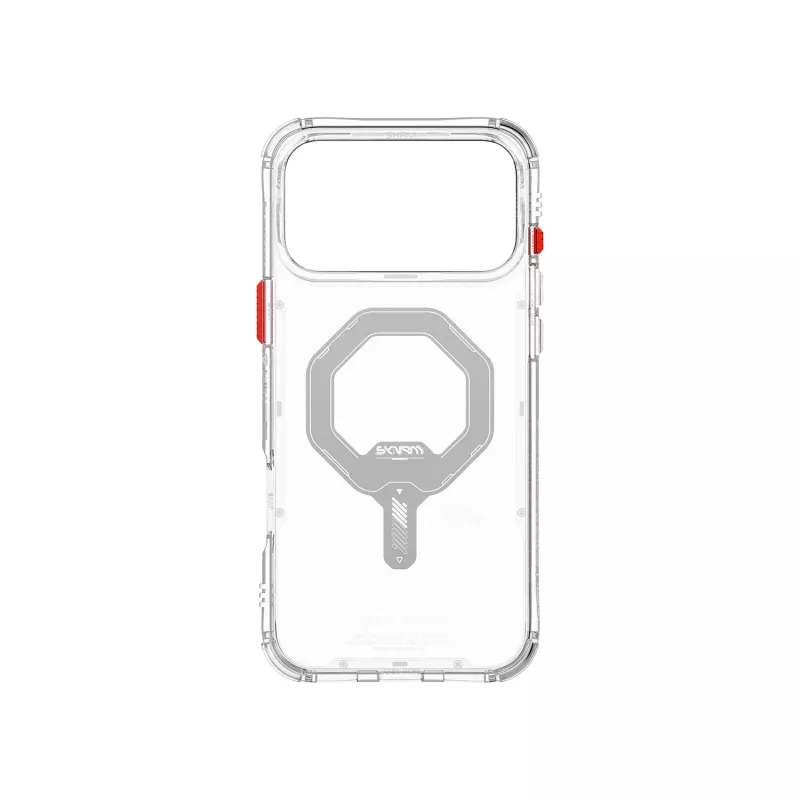 SKINARMA Saido Magnetic Charging Case für Apple iPhone 17 Pro, Transparent