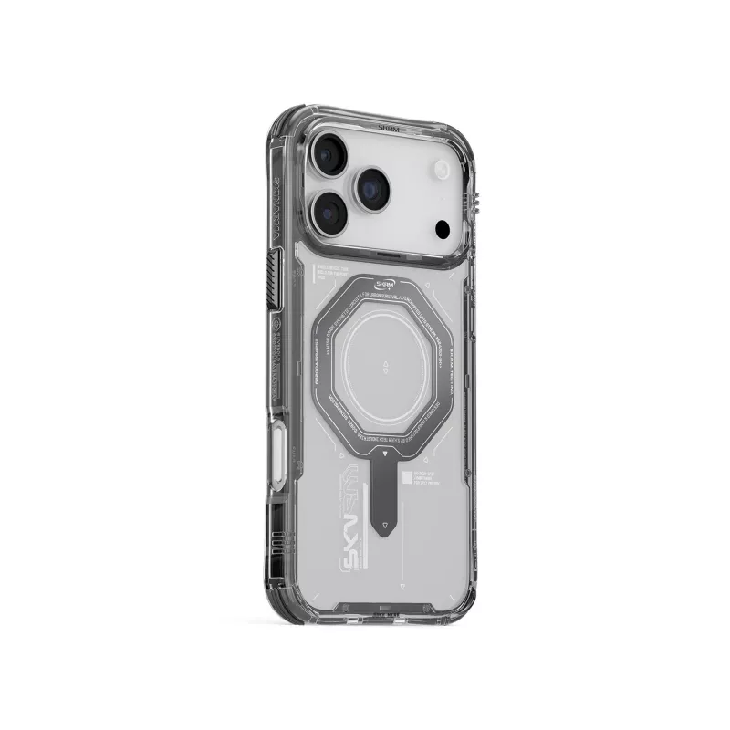 SKINARMA Magma Case für iPhone 17 Pro Max Magnetic Charging Graphite