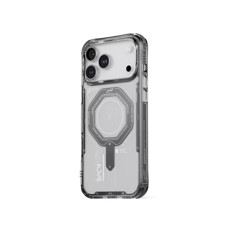 SKINARMA Magma Case für iPhone 17 Pro Max Magnetic Charging Graphite