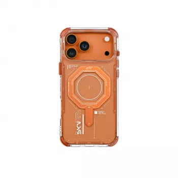 Skinarma Magma Magnetic Charging Case für iPhone 17 Pro Max, Orange