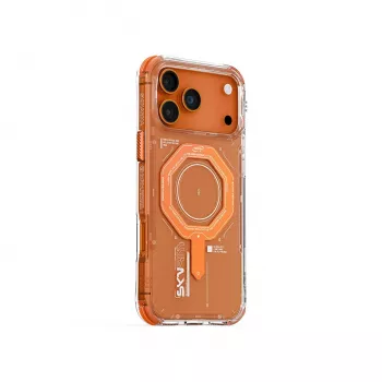 Skinarma Magma Magnetic Charging Case für iPhone 17 Pro Max, Orange