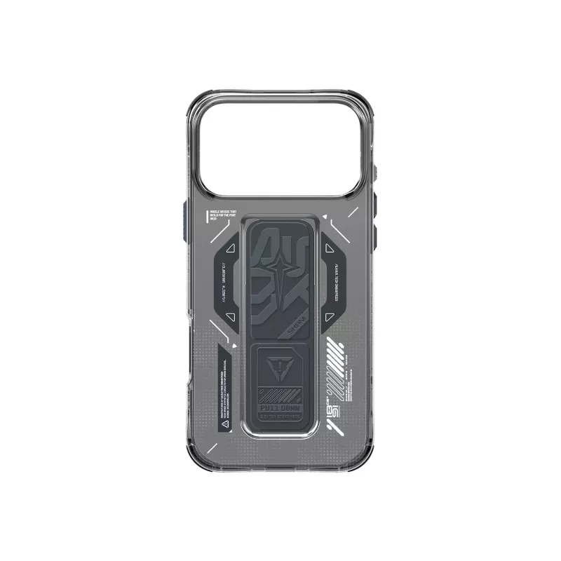 SKINARMA Helio Case für iPhone 17 Pro Magnetic Charging + Grip Stand Graphite