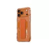 Skinarma Helio Case für iPhone 17 Pro Max Magnetic Charging + Grip Stand Orange