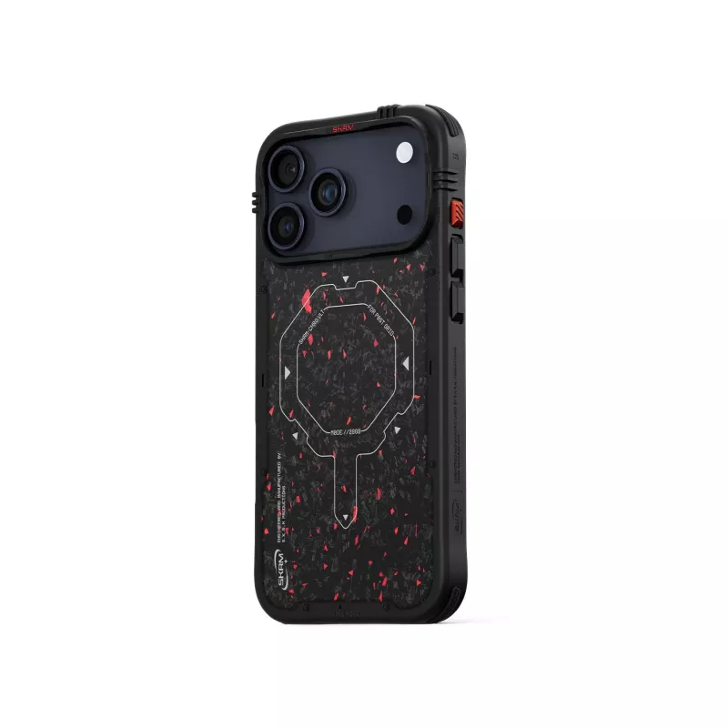 Skinarma Vektor Case für iPhone 17 Pro Max Magnetic Charging Schwarz