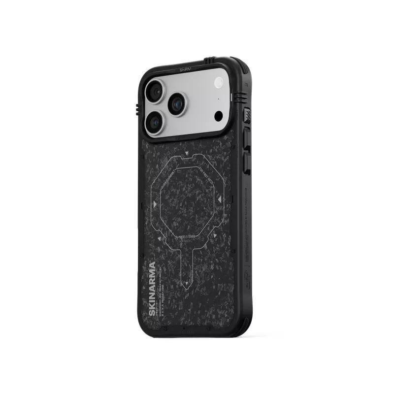 Skinarma Vektor MagSafe Case für iPhone 17 Pro, Onyx Black