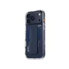 Skinarma Haxa Magnetic Charging + Grip Stand Case für Apple iPhone 17 Pro Max, Blau
