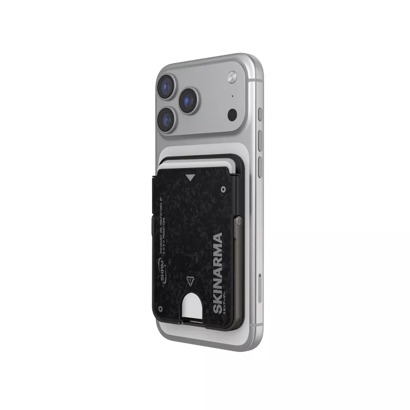 Skinarma Vektor Magnetic Smart Kick-Stand Wallet Case, Onyx