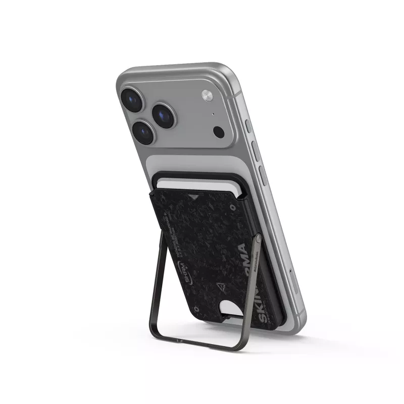 Skinarma Vektor Magnetic Smart Kick-Stand Wallet Case, Onyx