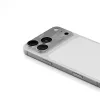 Skinarma Sonix Kameraobjektivschutz aus Vollaluminium für iPhone 17 Pro Max, Silber, Skin000389