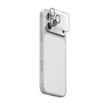 Skinarma Magma Full Matte Camera Lens Protector für iPhone 17 Pro - Grau
