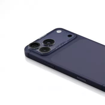Skinarma Magma Full Matte Kamera-Linsenschutz für iPhone 17 Pro Max Blau