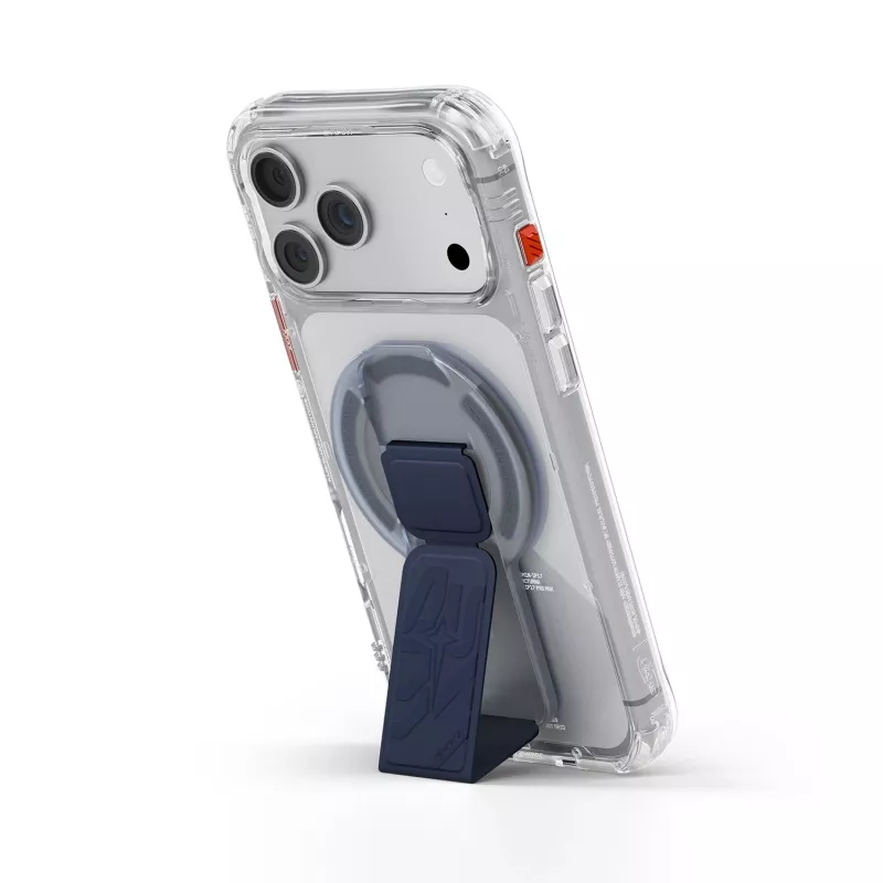 SKINARMA Arch XEPhaze Smart Grip-Stand Magnetic Phone Grip & Stand Blau
