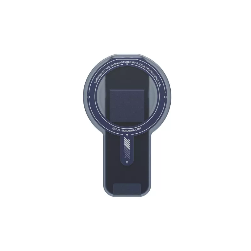 SKINARMA Arch XEPhaze Smart Grip-Stand Magnetic Phone Grip & Stand Blau