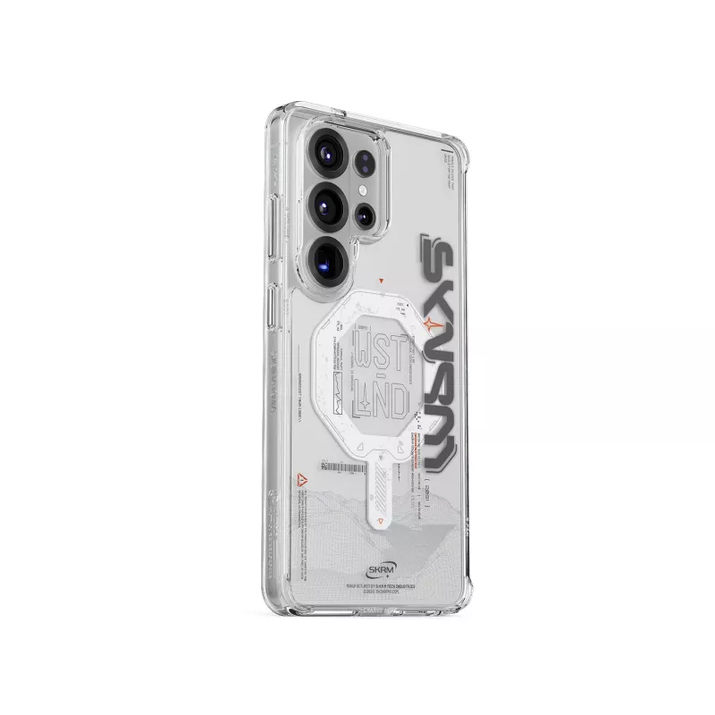 Skinarma Sonix Hybrid Back Cover für Samsung Galaxy S26 Ultra, Transparent
