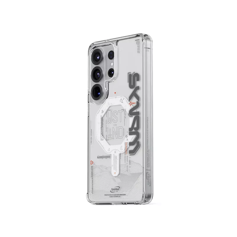 Skinarma Sonix Hybrid Back Cover für Samsung Galaxy S26 Ultra, Transparent