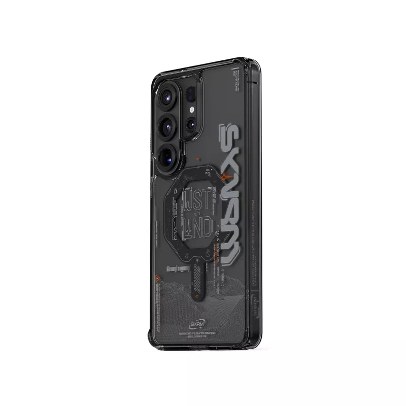 Skinarma Sonix Back Cover für Samsung Galaxy S26 Ultra, Schwarz