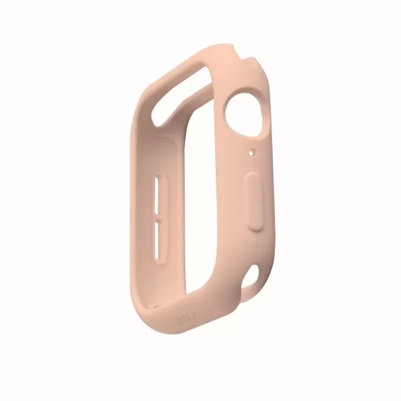 UNIQ Lino Apple Watch Case für Series 4/5/6/SE/SE3 44mm - Blush Pink