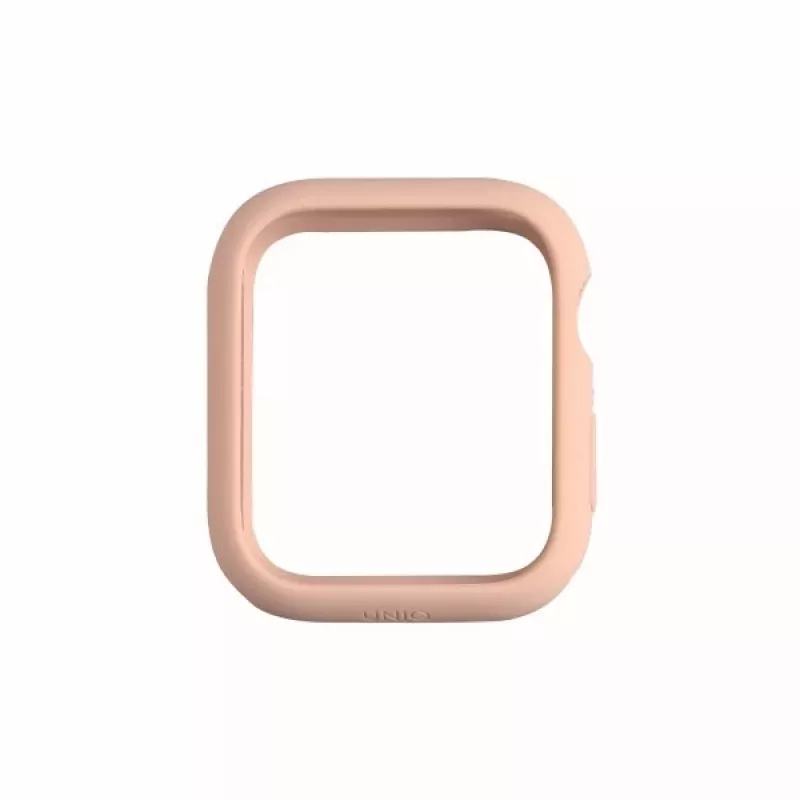 UNIQ Lino Apple Watch Case für Series 4/5/6/SE/SE3 44mm - Blush Pink