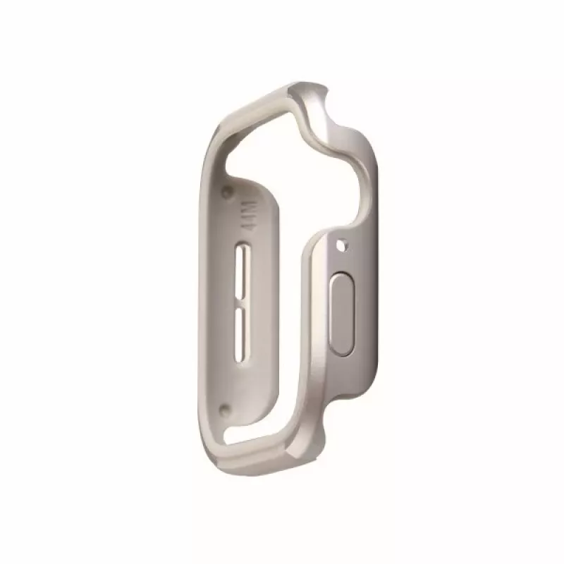 UNIQ Valencia Case für Apple Watch Series 4/5/6/SE/SE3 40mm - Titanium Silver