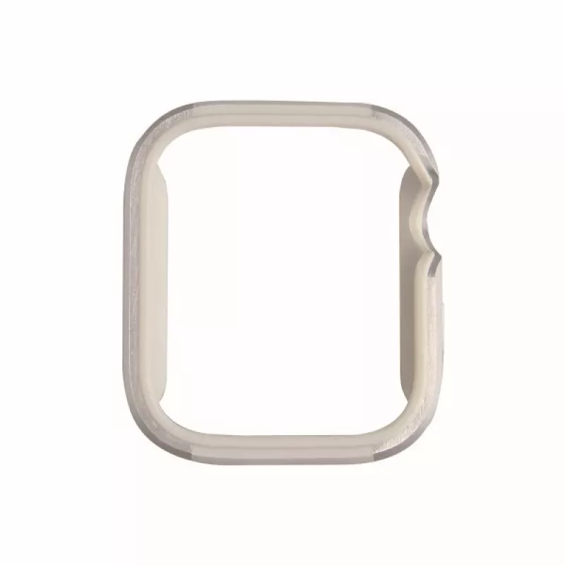 UNIQ Valencia Case für Apple Watch Series 4/5/6/SE/SE3 40mm - Titanium Silver