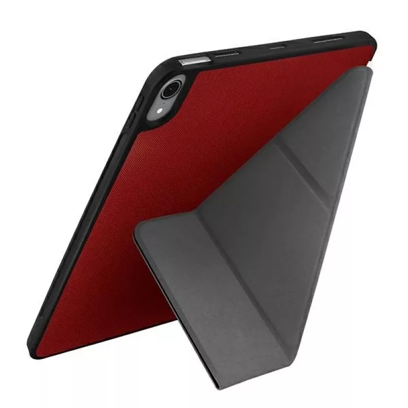UNIQ Transforma Rigor Case für iPad Air 10,9 Zoll (2020/2022) - Korallenrot antimikrobiell