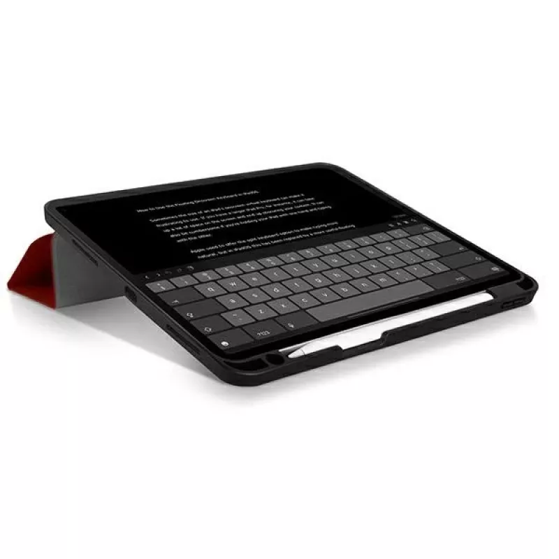 UNIQ Transforma Rigor Case für iPad Air 10,9 Zoll (2020/2022) - Korallenrot antimikrobiell