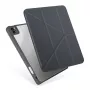 UNIQ Moven Case für iPad Pro 11 (2021/2020) und iPad Air 10.9 (2022/2020) mit antimikrobiellem Schutz - Anthrazitgrau