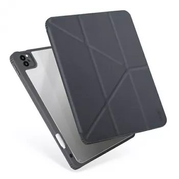 UNIQ Moven Folio Case für iPad 10.2 (2021/2020/2019) - Anthrazitgrau