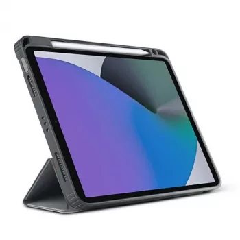 UNIQ Moven Folio Case für iPad 10.2 (2021/2020/2019) - Anthrazitgrau