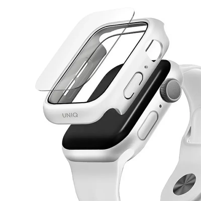 UNIQ Nautic Protective Case für Apple Watch Series 4/5/6/SE/SE3 44mm Weiß
