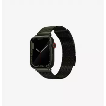 UNIQ Dante Apple Watch Armband Milanese Loop Edelstahl Grün 38/40/41mm Series 1-9/SE/SE2/SE3