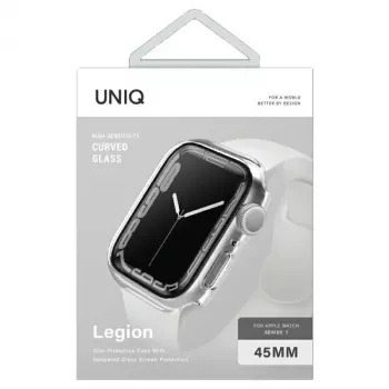 UNIQ Legion Case für Apple Watch Series 7/8/9 45mm Transparent