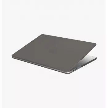 UNIQ Claro Hard Shell Case für MacBook Pro 14 Zoll M1/M2/M3/M4/M5 (2021-2026) - Smoke Matt Grey