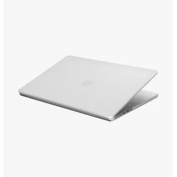 UNIQ Claro Hard Shell Case für MacBook Pro 14 Zoll M1/M2/M3/M4/M5 (2021-2026) - Smoke Matt Grey