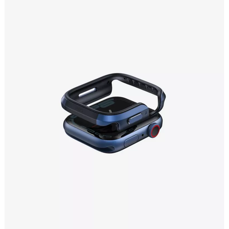 UNIQ Valencia Case für Apple Watch Series 4/5/6/7/8/9/SE/SE2/SE3 40/41mm Graphite