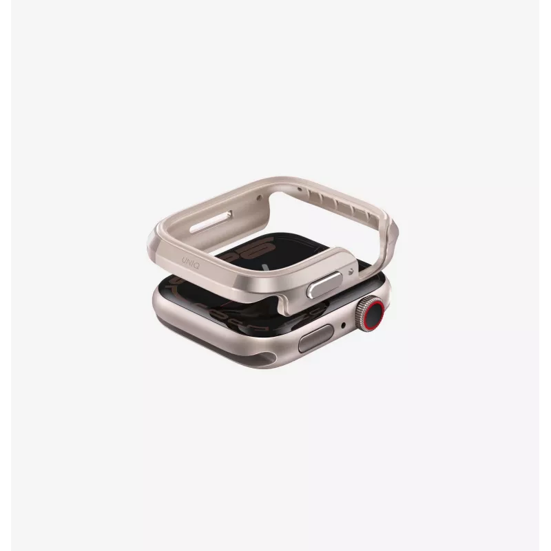 UNIQ Valencia Case für Apple Watch Series 4/5/6/7/8/9/SE/SE2/SE3 45/44mm Graphite