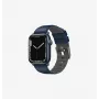 UNIQ Linus Apple Watch Armband Airosoft Silikon Nautical Blue 42/44/45/49mm