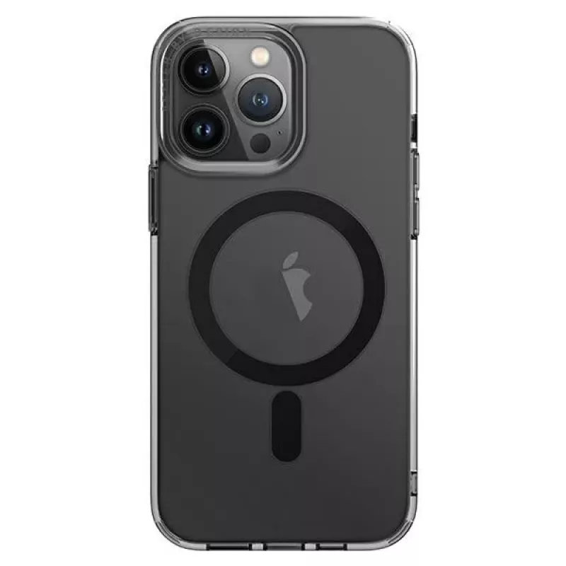 UNIQ LifePro Xtreme MagClick Charging Case für iPhone 14 Pro Max 6,7 Zoll Schwarz/Smoke Frost