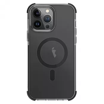 UNIQ Combat Case für iPhone 14 Pro 6,1 Zoll MagClick Charging Concrete Charcoal