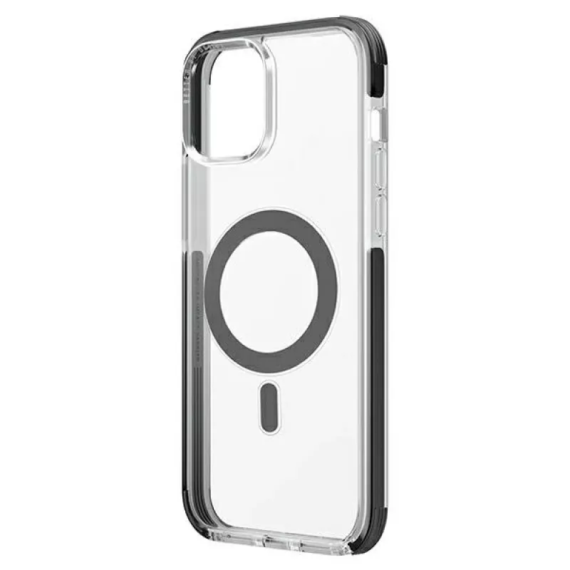 UNIQ Combat Case für iPhone 14 Pro Max 6,7 Zoll Magclick Charging Concrete Charcoal