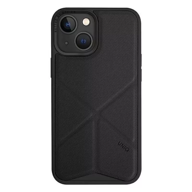 UNIQ Transforma Case für iPhone 14 Plus / 15 Plus 6,7 Zoll Magclick Charging Ebony Black