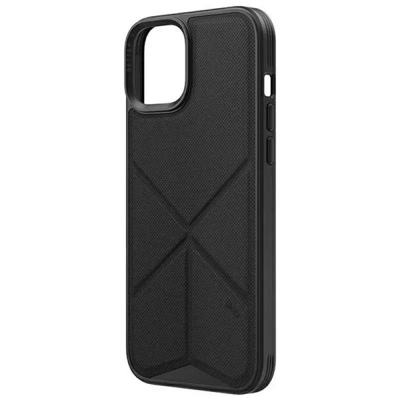 UNIQ Transforma Case für iPhone 14 Plus / 15 Plus 6,7 Zoll Magclick Charging Ebony Black