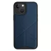 UNIQ Transforma Folio Case für iPhone 14 Plus / 15 Plus 6,7 Zoll Magclick Laden Elektrisches Blau