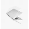 UNIQ Claro Hard Shell Case für MacBook Air 13 Zoll M2 2022 / M3 2024 / M4 2025 / M5 2026, Rauchgrau